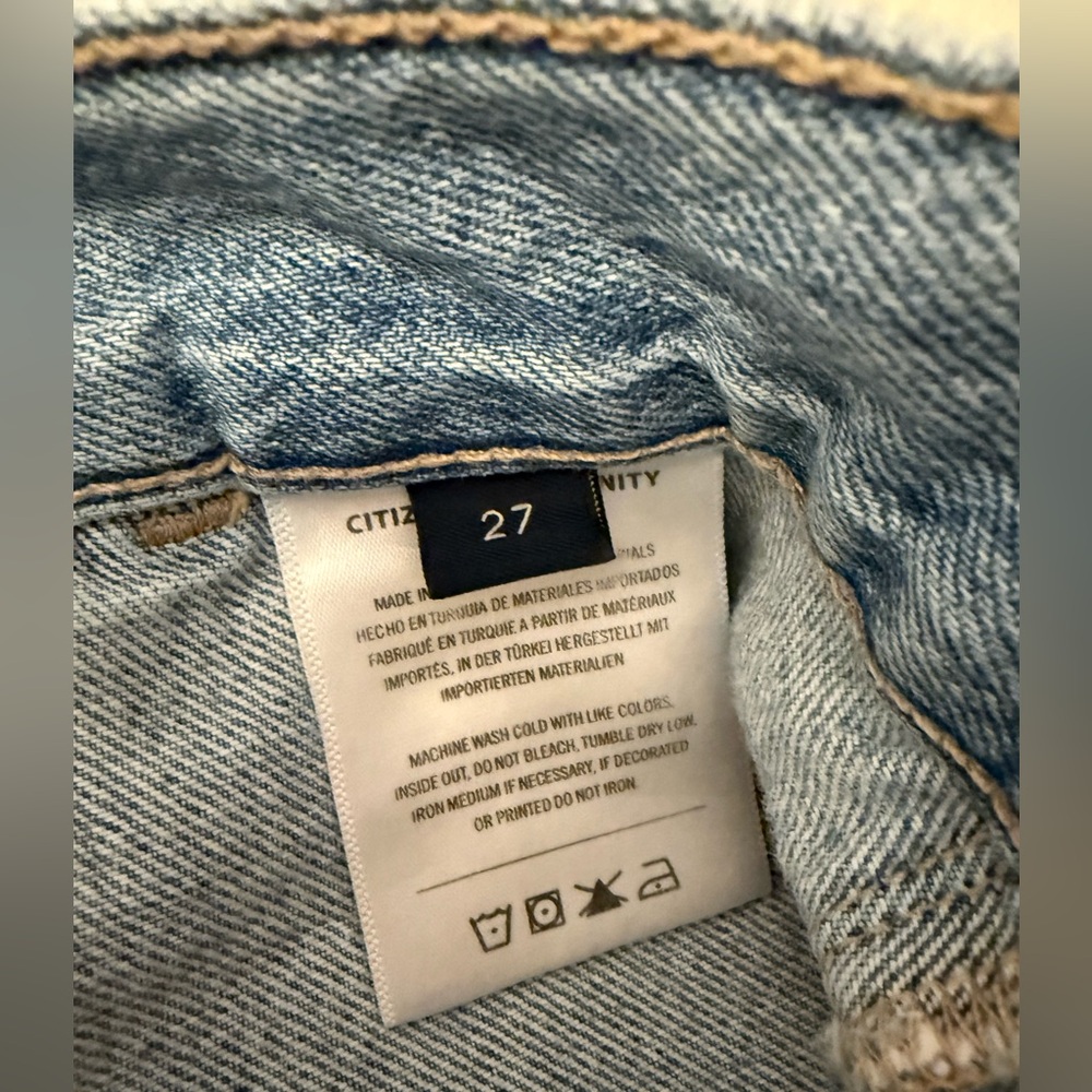Citizens of Humanity Marcelle Cargo Jeans, size 27 - Picture 5 of 6